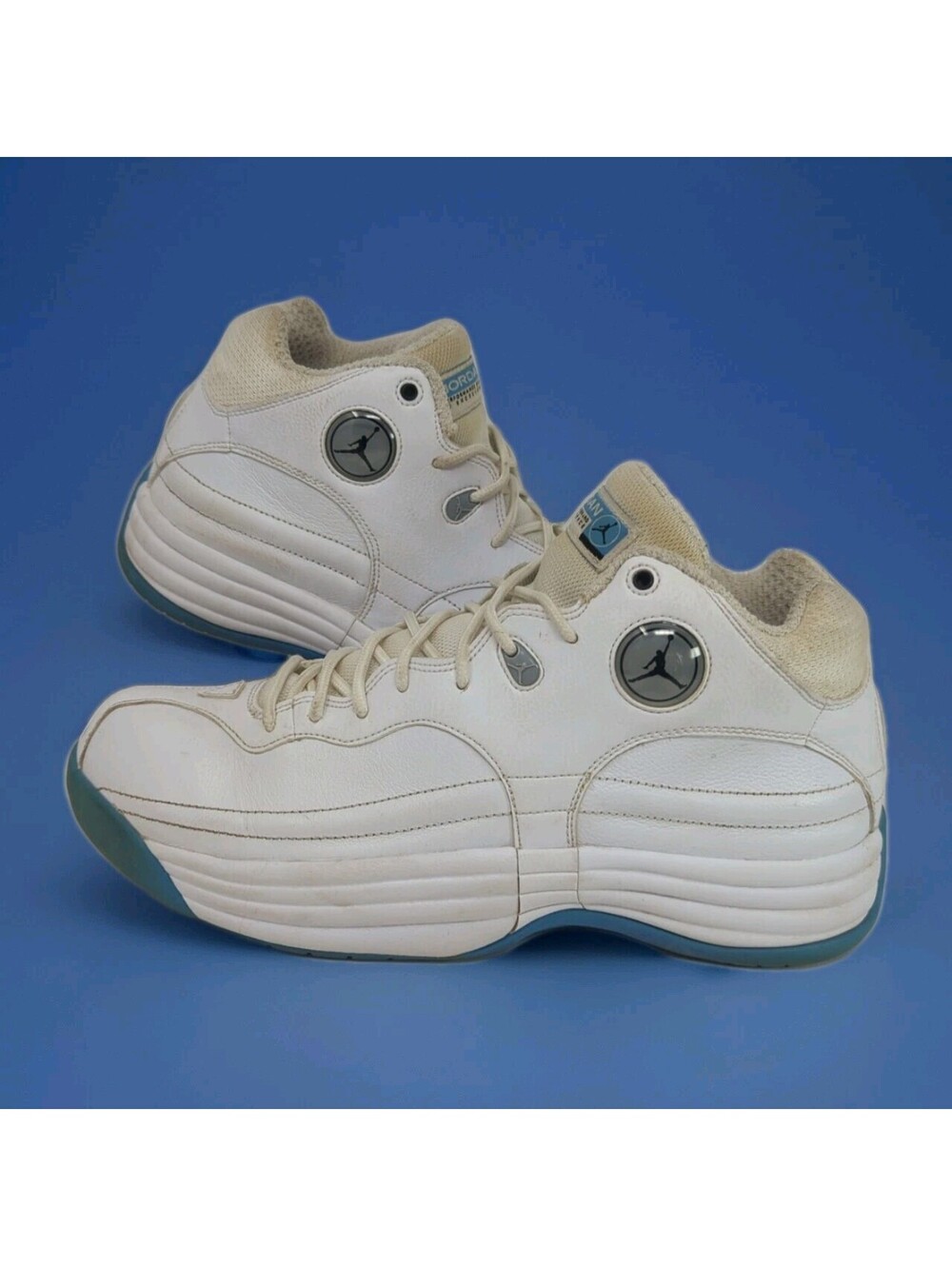 Nike Air Jordan Jumpman Team I 1 White University Blue UNC CV8926-107 Mens 11 45